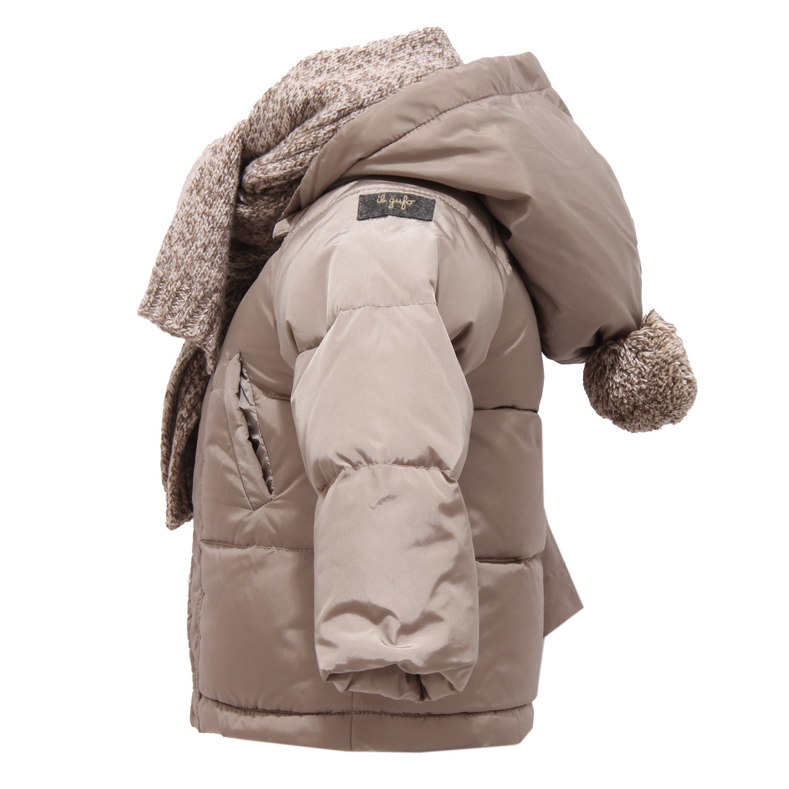 Giubbotto Jack Warm Double Celeste E Beige Bimbo