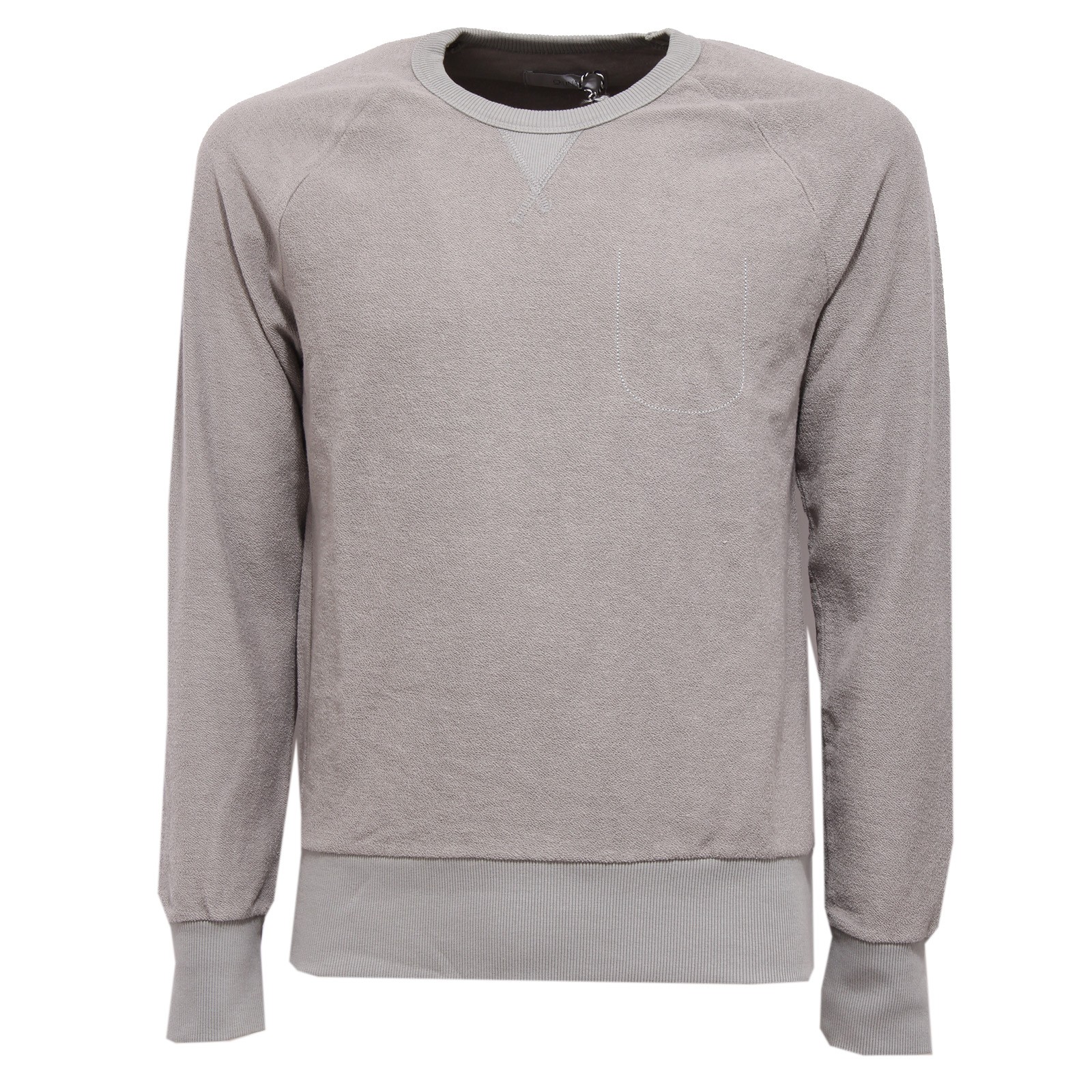 8668J felpa uomo CRUNA OVERTURNED cotton grey sweatshirt man | eBay