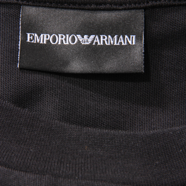 0729AP maglia uomo EMPORIO ARMANI man t-shirt black