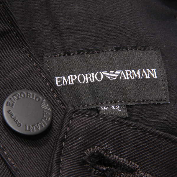 Jogger trousers in Roma stitch fabric Emporio Armani - EMPORIO ARMANI -  FANU BOUTIQUE