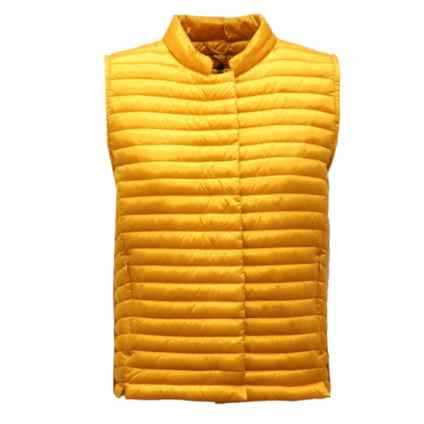 Mustard hotsell sleeveless jacket