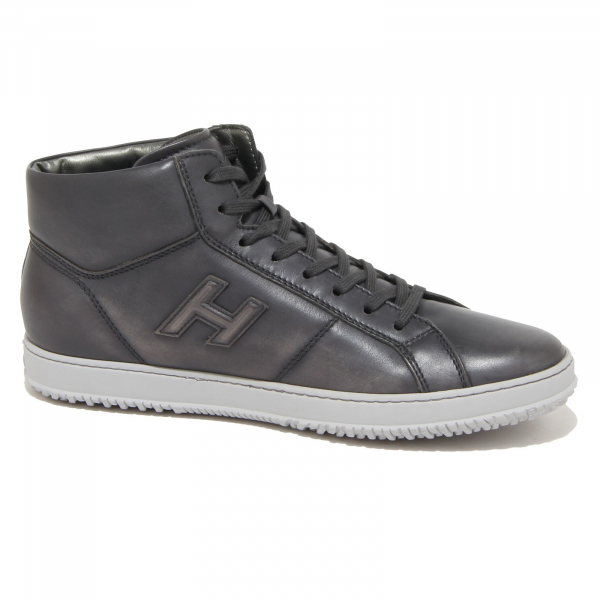 sneaker HOGAN H 168 MID CUT H RILIEVO scarpa uomo shoes men