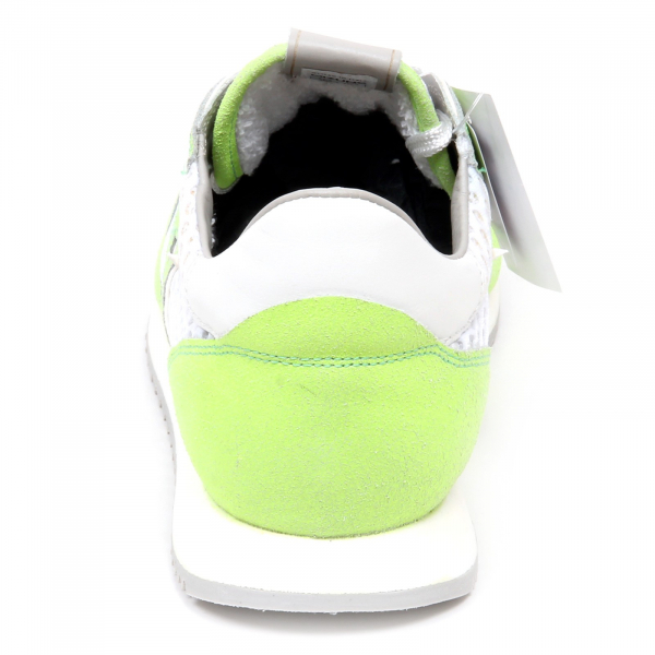 F0530 sneaker uomo white green MIZUNO ETAMIN 2 scarpe shoe man