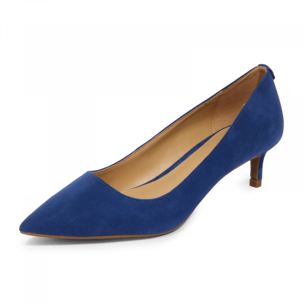 Michael kors blue on sale pumps