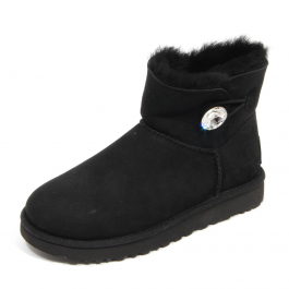 Ugg boots mini bailey clearance button schwarz