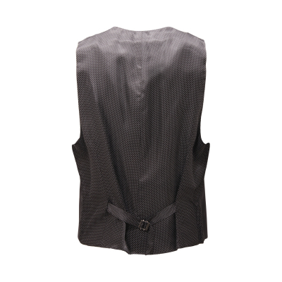 0198AT gilet uomo RAYMONDO man wool waistcoat black