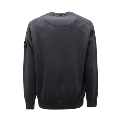 Stone island felpa on sale nera