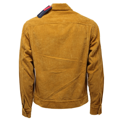 4861J giubbotto uomo FREEDOMDAY bomber yellow eco-leather jacket man 