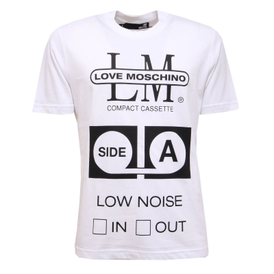 T shirt on sale love moschino uomo