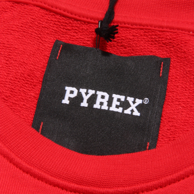 Felpa pyrex uomo on sale rossa