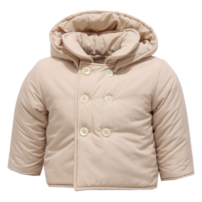 1411V giubbotto bimbo IL GUFO piumino beige jacket kid