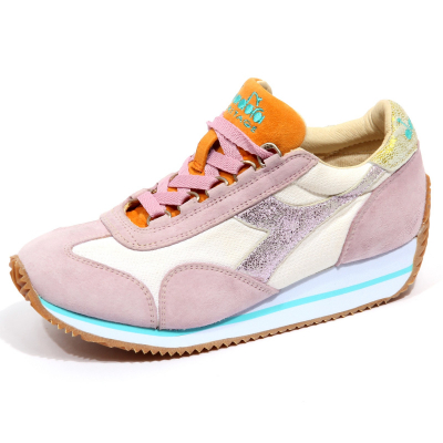 F9614 sneaker donna pink/orange DIADORA HERITAGE EQUIPE