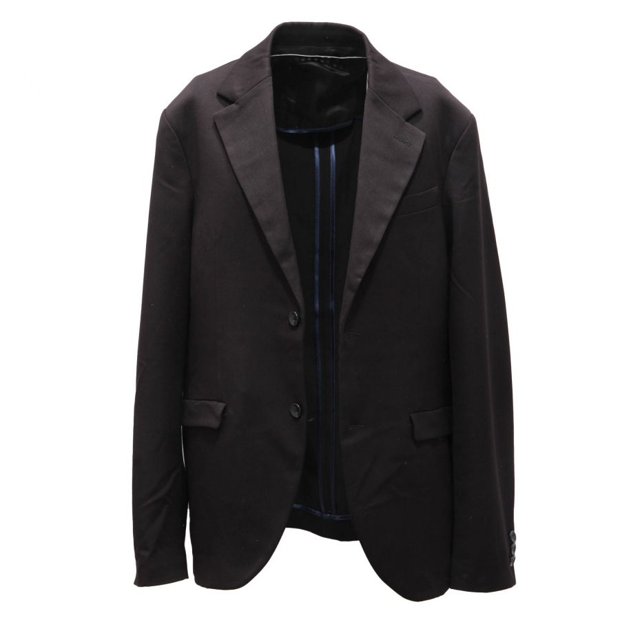 0224AM giacca jersey uomo OFFICINA36 man jacket black