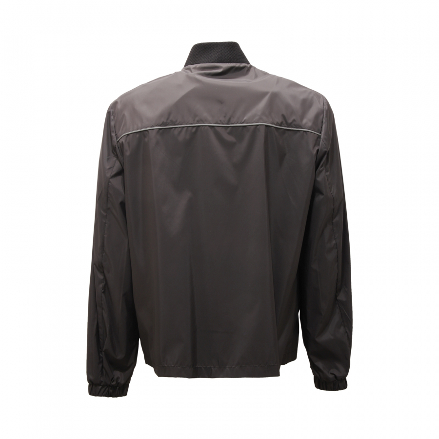 0317AT giubbotto antivento uomo REFRIGIWEAR ROLLER man jacket black