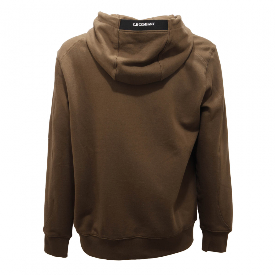 8483AG felpa pile uomo VALVOLA green sweatshirt man