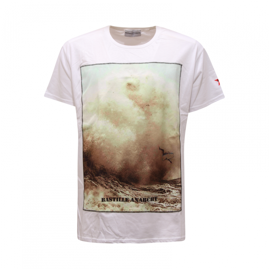 0559AV MAGLIA UOMO BASTILLE RIVE DROIT MAN T SHIRT