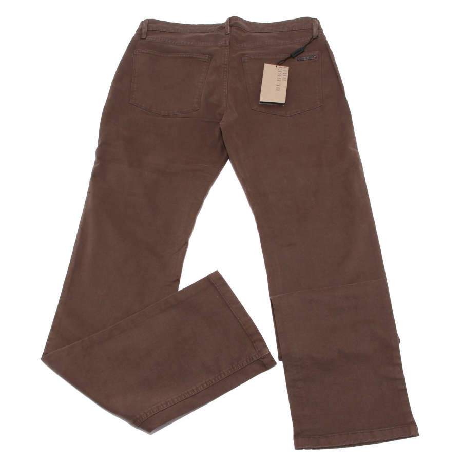 Burberry jeans hot sale brown