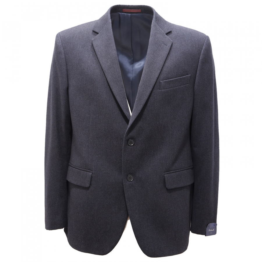 Giacca uomo slim fit blu scuro elegante casual Blazer cotone 100