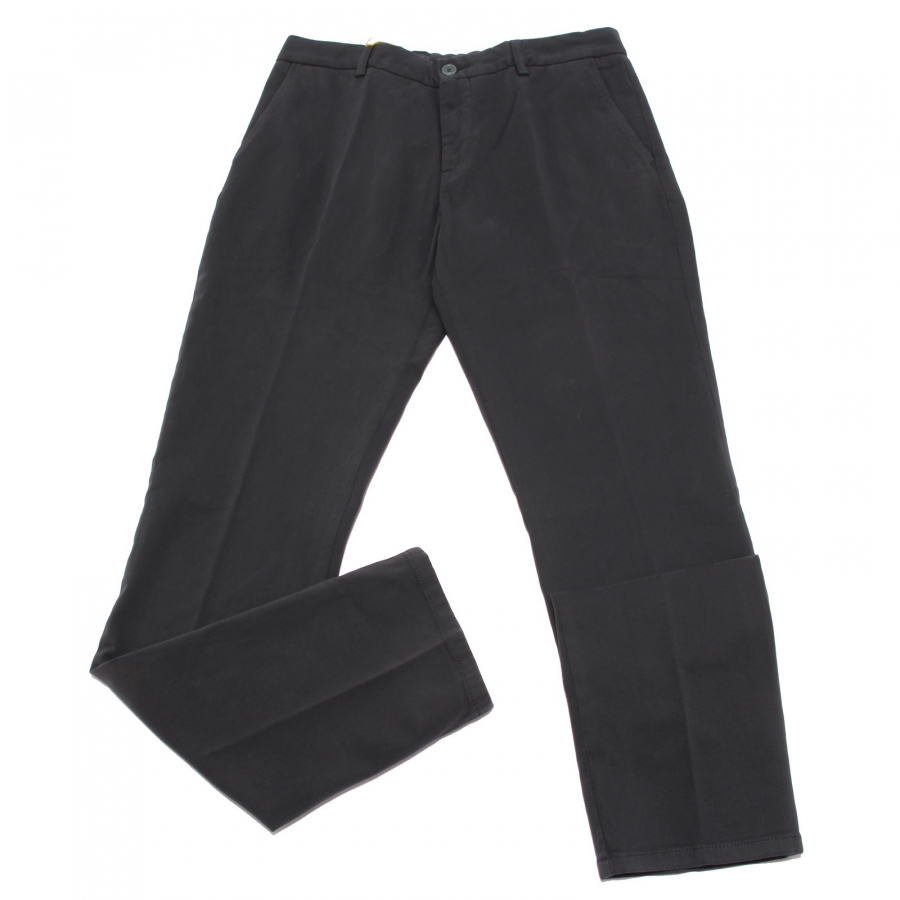 2726W pantalone uomo ETRO grey cotton trouser men