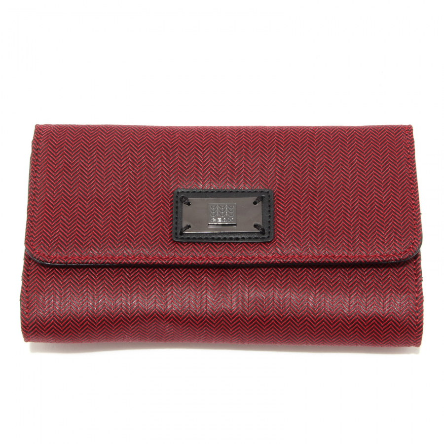 3085U portafoglio donna GEOX con tracolla pochette brodeaux bag wallet ...