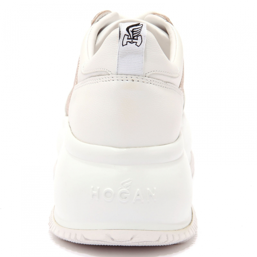 3408AD sneaker donna HOGAN MAXI ACTIVE WHITE shoes woman