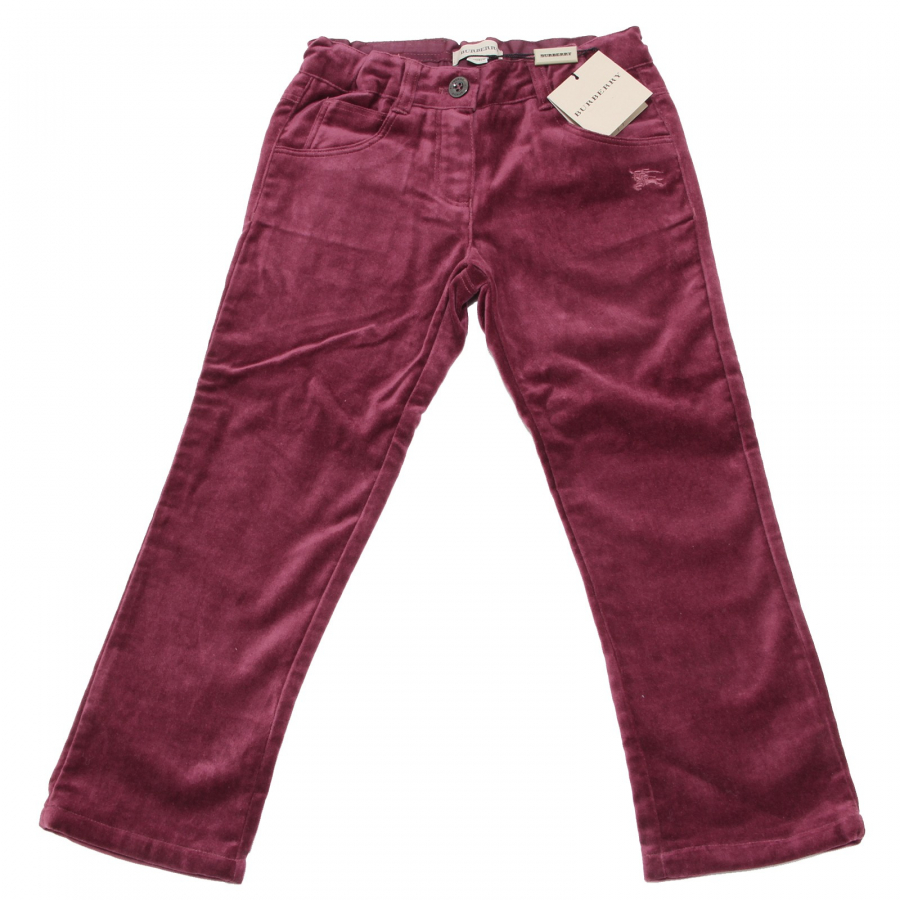 Burberry jeans top kids red