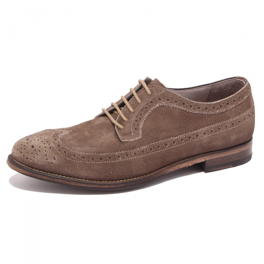 6296R scarpa uomo PEREGO SHOES tortora shoe men