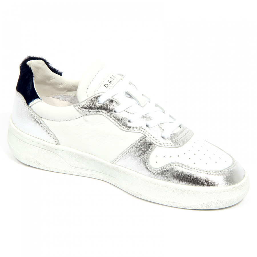 G1682 sneaker donna PUMA CALI SPORT MIX white/black shoes woman