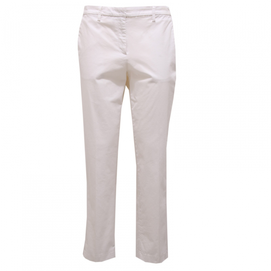 Calvin Klein Jeans Off White Trouser Pant Zip Pocket Casual Size M | eBay