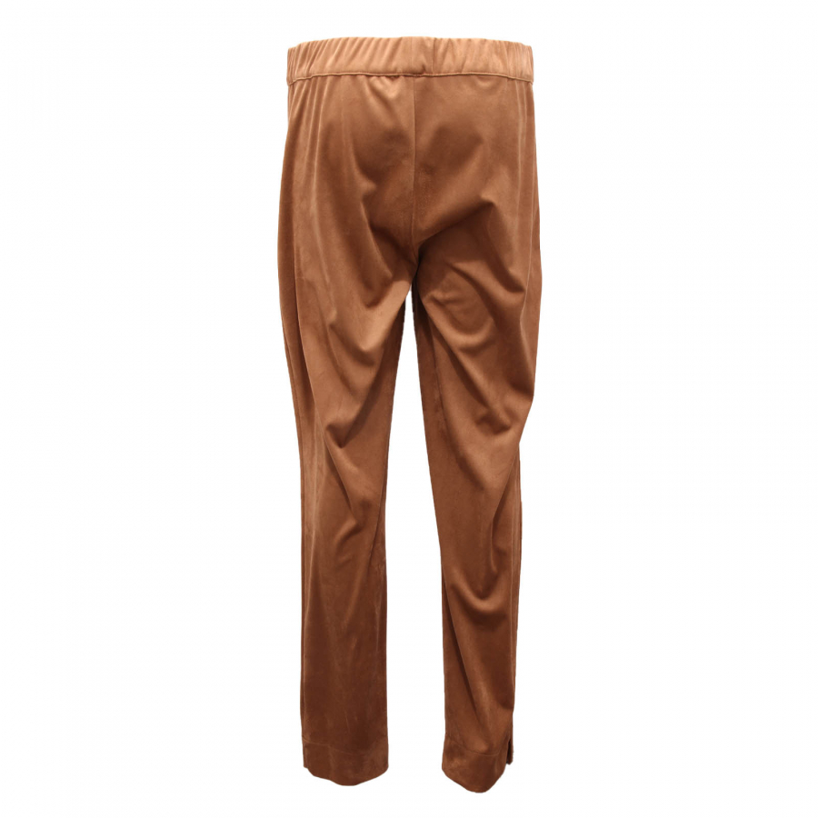 Brown Eco Suede Pants