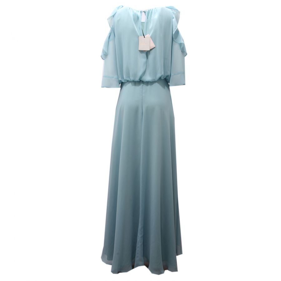 vestito donna MARELLA light blue dress woman