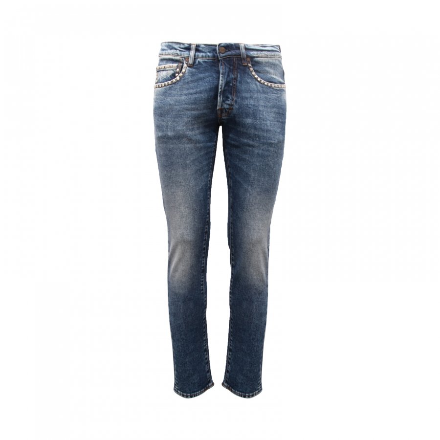 8633AR jeans uomo THE.NIM SLIM man denim trousers