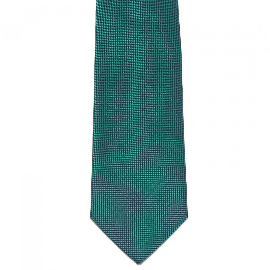 5391S cravatta uomo MESSAGERIE seta verde silk green tie men