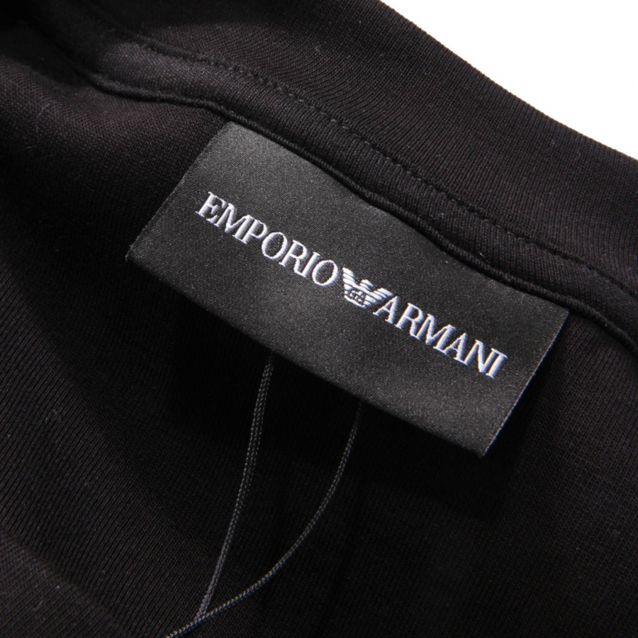 Emporio armani hot sale black sweatshirt