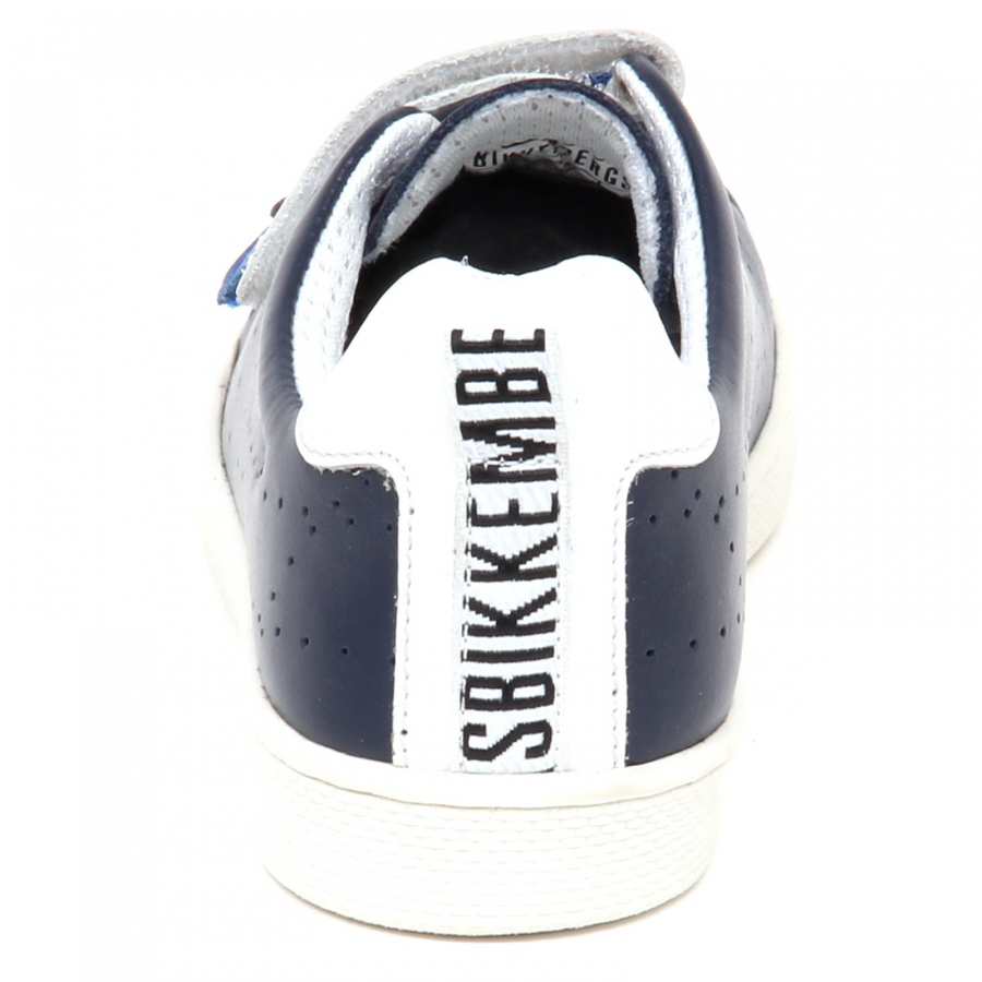 sneaker bimbo blu BIKKEMBERGS SOCCER CAPSULE LOW G04 scarpe shoe