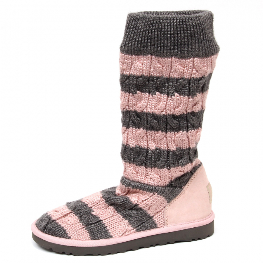 pink and gray uggs