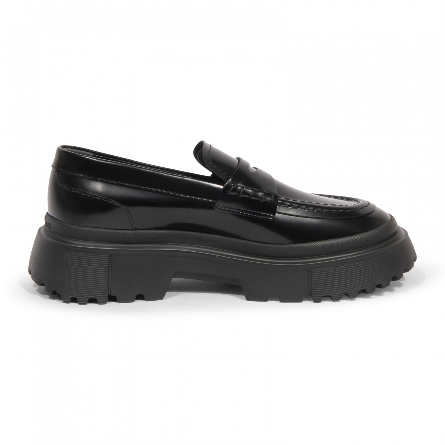 I0009 mocassino donna HOGAN H629 woman loafer black