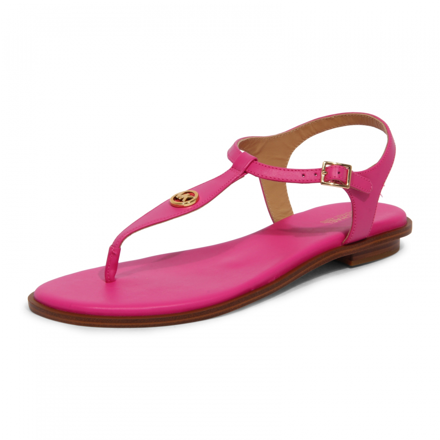 Hot pink discount michael kors sandals